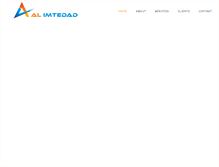 Tablet Screenshot of imtedad.com